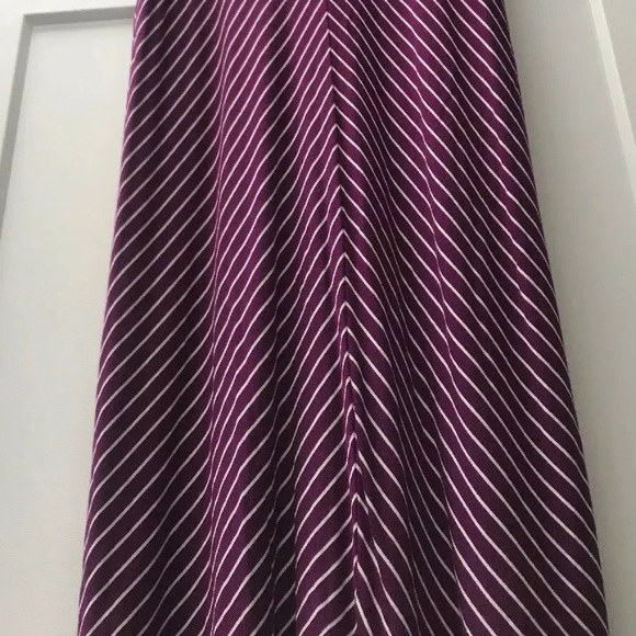 LOFT Women’s Stretch Long Sleeves Dress Striped S - Picture 2 of 8